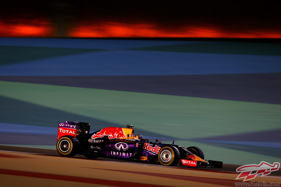 Daniel Ricciardo lidia con su RB11