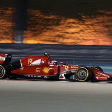 Kimi Räikkönen escaló hasta la segunda posición