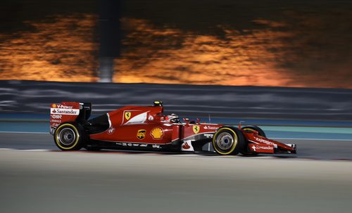 Kimi Räikkönen escaló hasta la segunda posición