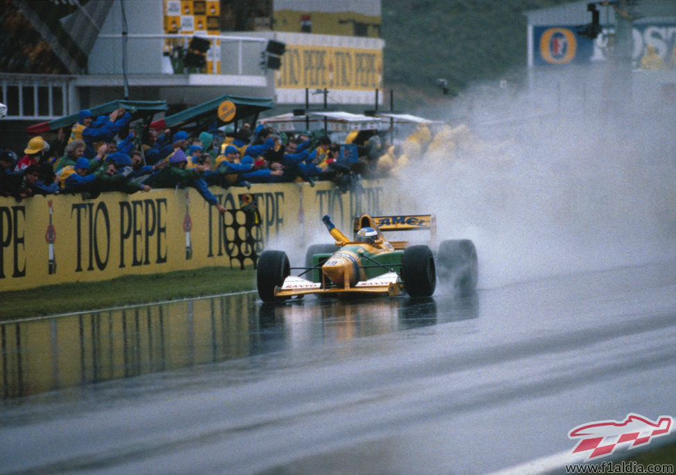1992: Segundo puesto para Schumacher