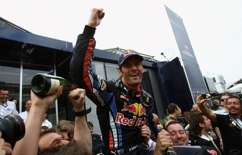 El momento de gloria de Mark Webber