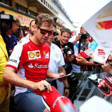 Sebastian Vettel inicia la 'temporada europea' como piloto de Ferrari