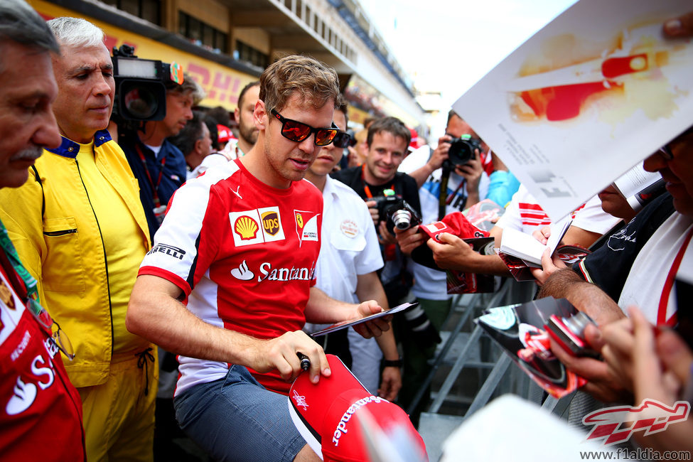 Sebastian Vettel inicia la 'temporada europea' como piloto de Ferrari