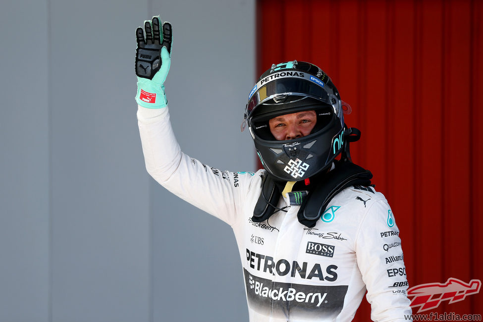 Nico Rosberg rompe el dominio de Hamilton en poles
