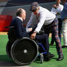 Jackie Stewart y Frank Williams no se perdieron el Gran Premio