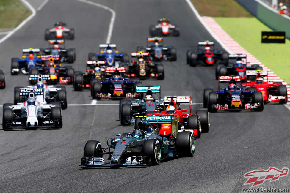 Arranca el Gran Premio de España 2015