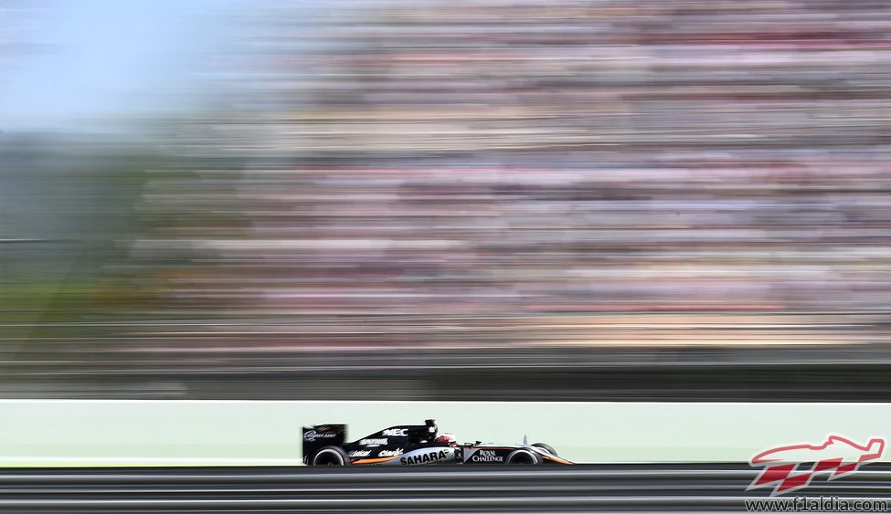 Nico Hülkenberg no pudo llegar a la zona de puntos