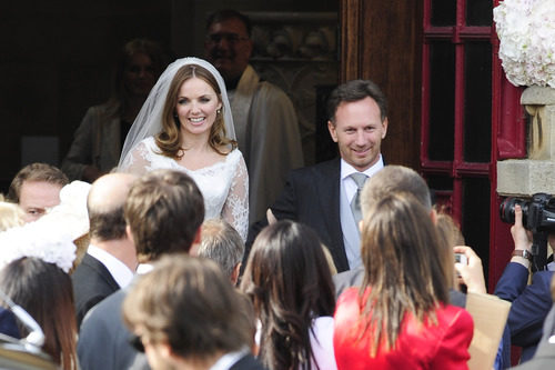 Christian Horner se casa con Geri Halliwell