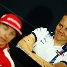 Valtteri Bottas está de vuelta en la rueda de prensa