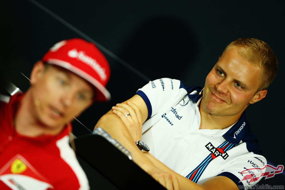 Valtteri Bottas está de vuelta en la rueda de prensa