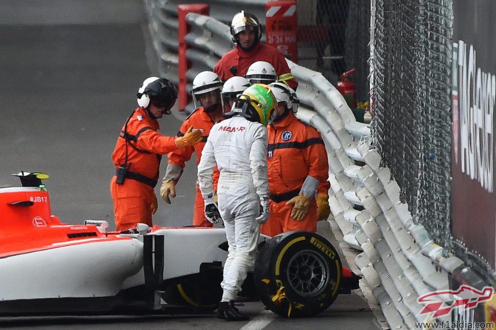 Accidente de Roberto Merhi