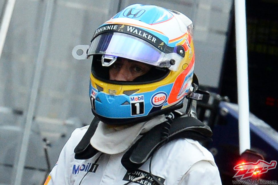 Fernando Alonso abandona en clasificación