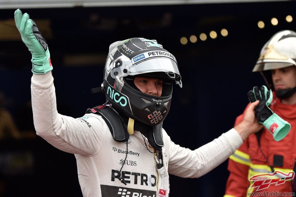 Nico Rosberg acaba segundo en clasificación
