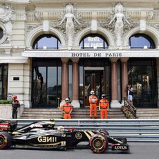 Pastor Maldonado llega a la Q3 del GP de Mónaco 2015