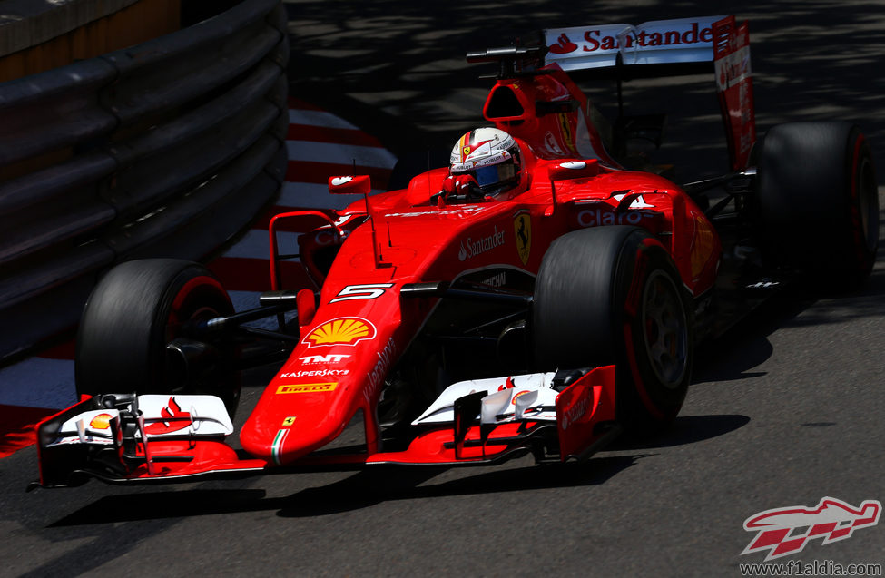 Sebastian Vettel acaba en segunda posición en Mónaco