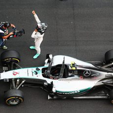 Nico Rosberg disfruta de su tercera victoria en Mónaco