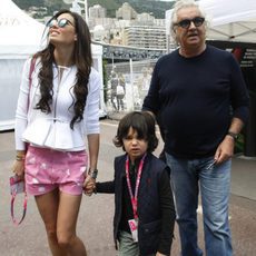 Flavio Briatore junto a Elisabetta Gregoraci