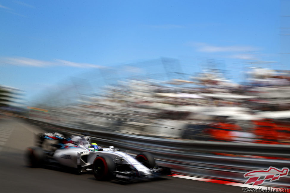 Felipe Massa tuvo una carrera para olvidar en el GP de Mónaco 2015