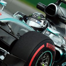 Nico Rosberg a los mandos del W06 Hybrid