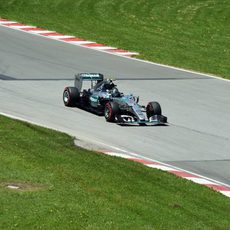 Nico Rosberg perdió ritmo en la Q3 en Montreal