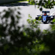 Felipe Nasr afronta la clasificación canadiense