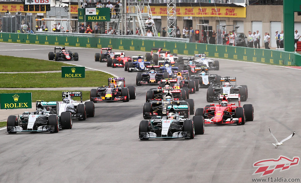 Primeras curvas del GP de Canadá 2015