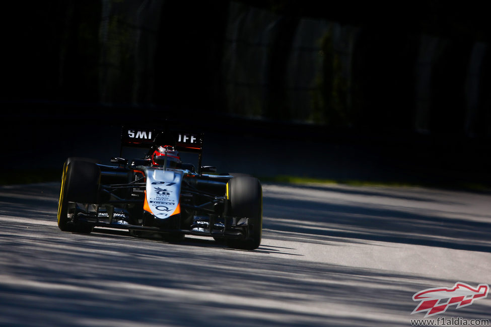 Nico Hülkenberg llega a la Q3 del GP de Canadá 2015