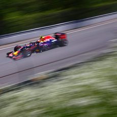 Daniil Kvyat clasificó por delante de Ricciardo