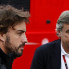 Fernando Alonso y Carlos Sainz, juntos en Austria