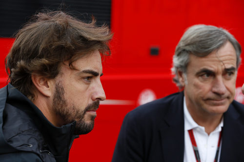 Fernando Alonso y Carlos Sainz, juntos en Austria