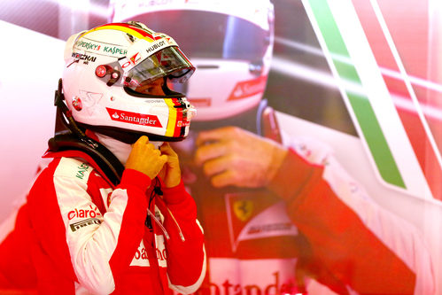 Sebastian Vettel acaba los primeros entrenamientos