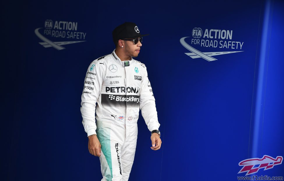 Lewis Hamilton, el 'poleman' en Austria