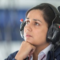 Monisha Kaltenborn durante los entrenamientos libres en Austria