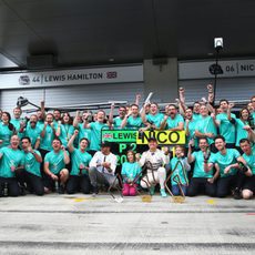 El equipo Mercedes triunfa de nuevo en Austria