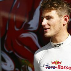 Marco Wittmann viste los colores de Toro Rosso