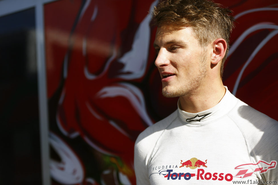 Marco Wittmann viste los colores de Toro Rosso