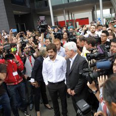 Los Alonso llegan al recinto