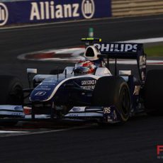 Nakajima en Abu Dhabi