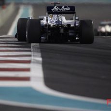 Rosberg en carrera