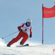 Fernando en pleno 'slalom'