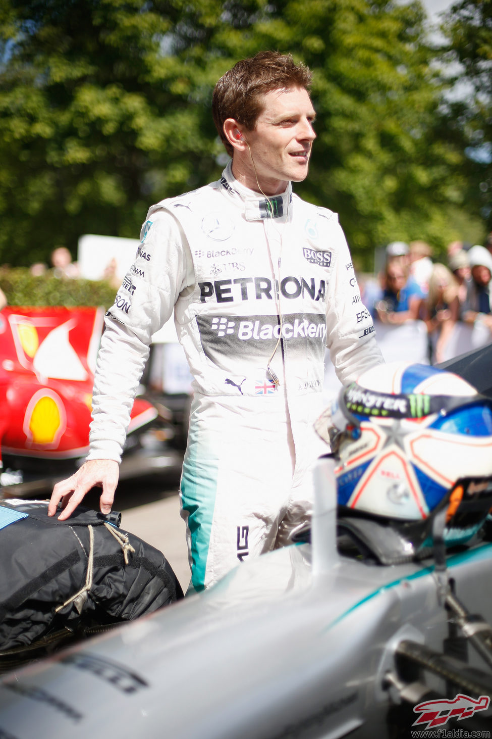 Anthony Davidson, con Mercedes