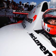 Jenson Button al volante