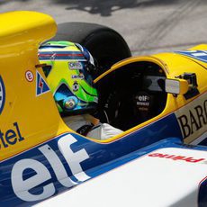 Felipe Massa con el Williams FW10B