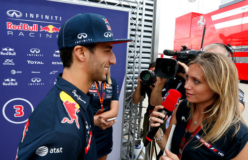 Daniel Ricciardo espera progresar en Gran Bretaña