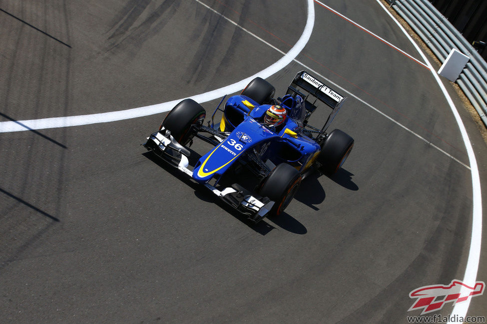 Raffaele Marciello rodando en Silverstone