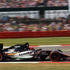 Nico Hülkenberg prueba el VJM08-B