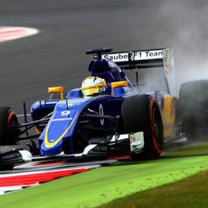 Bloqueo de frenos de Marcus Ericsson