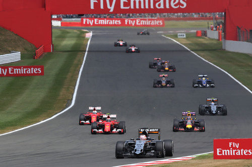 Los dos Force India puntúan en Silverstone