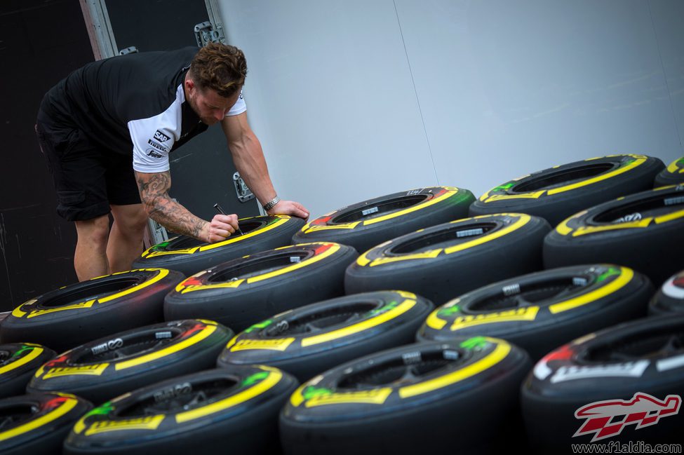 Neumático medio y blando para el GP de Hungría