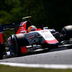 Roberto Merhi en la segunda sesión de entrenamientos libres